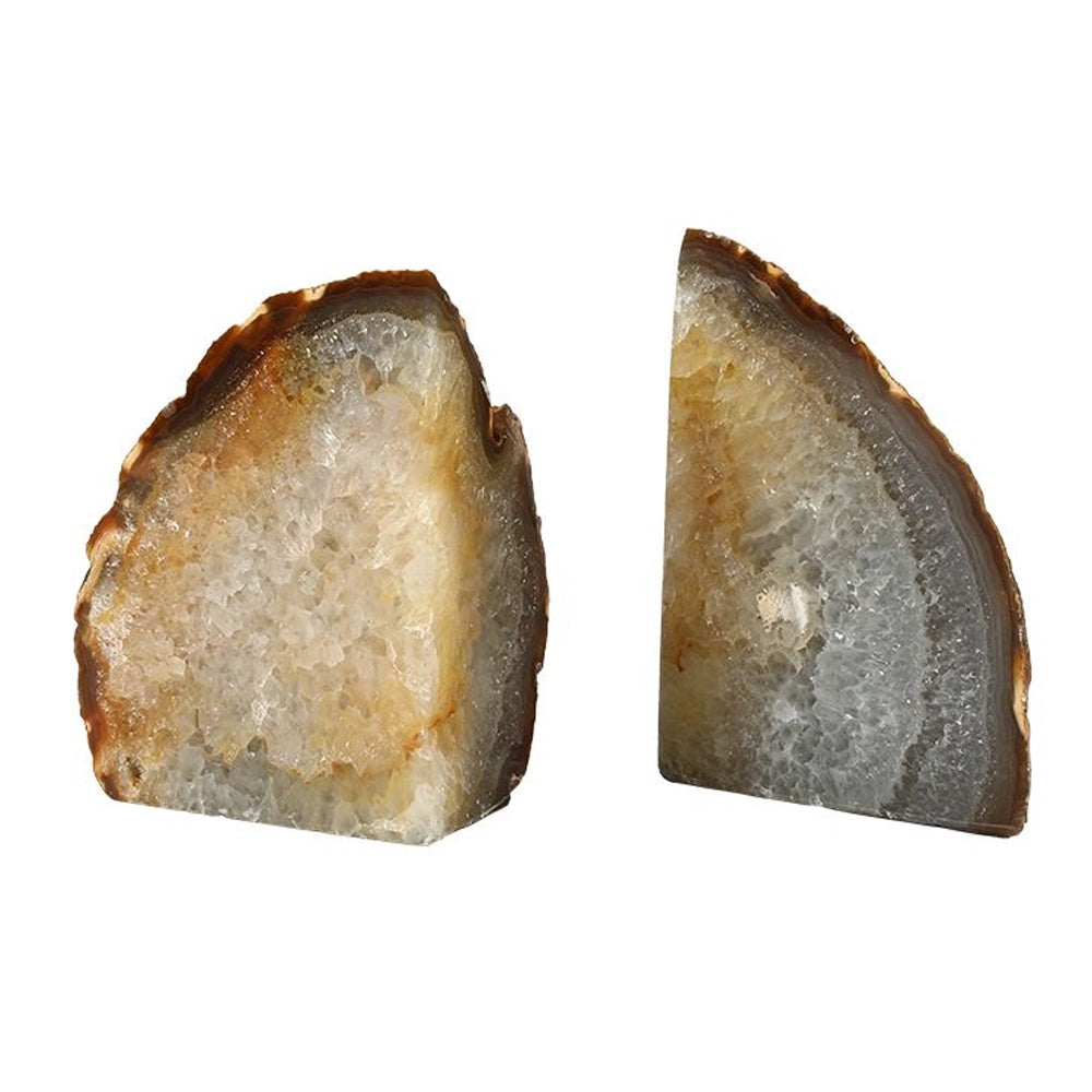 Natural Agate Bookends (Set of 2) FC-T25051