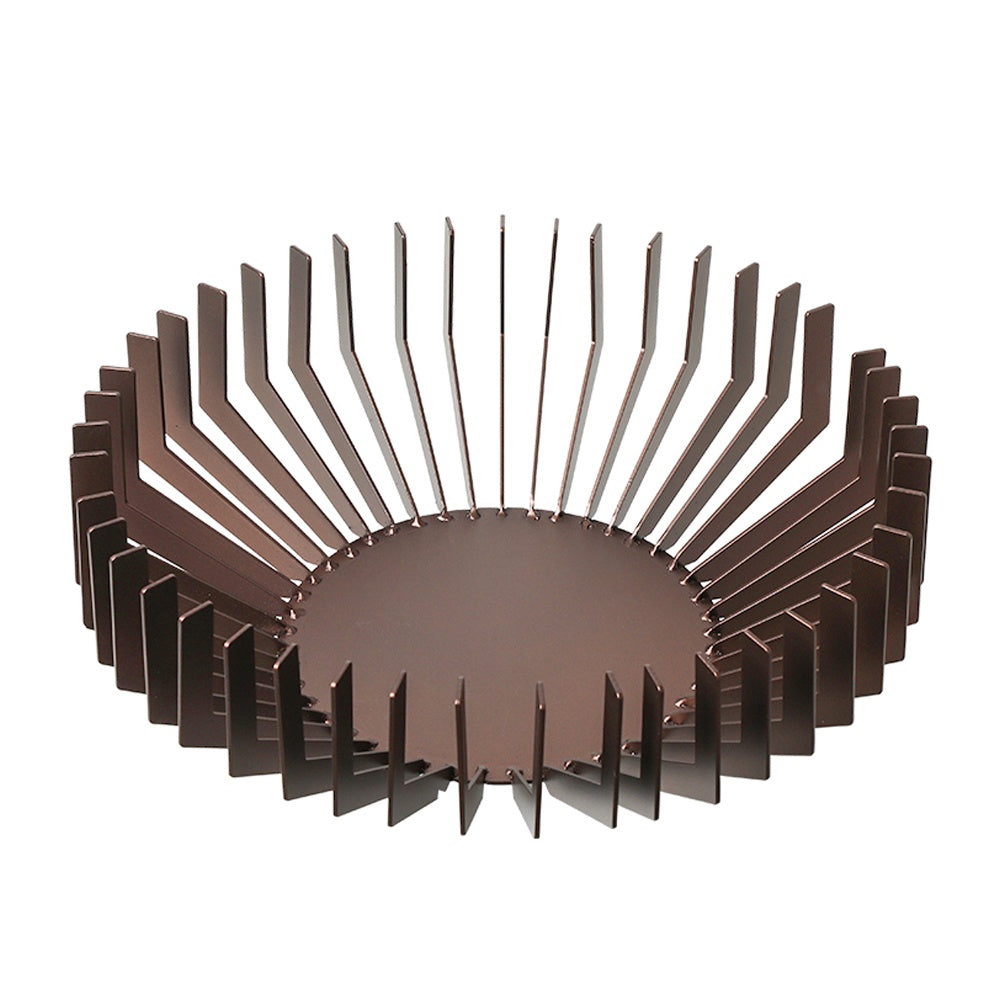 Bronze Metal Round Decorative Bowl - Large FC-W26028A