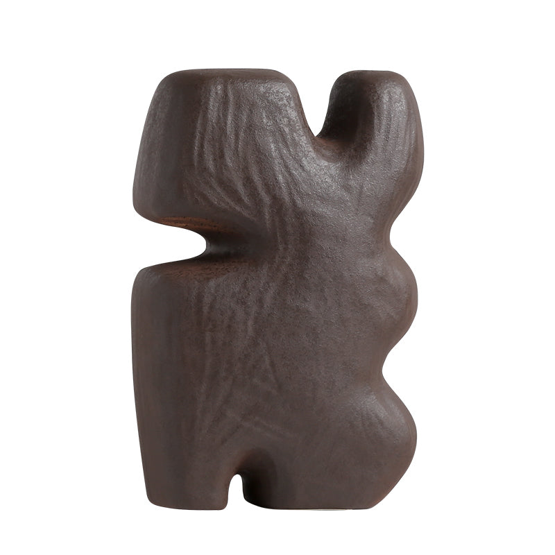 Brown Ceramic Décor FD-D23009B