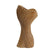 Brown Ceramic Vase with Linear Detail - A FD-D24042A