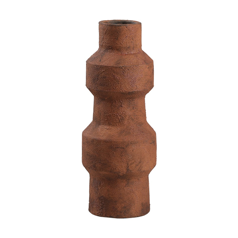 Clay Colored Ceramic Vase - Large FD-D24046A