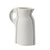 White Ceramic Vase with Black Doodle & Handle Detail FD-D24104B