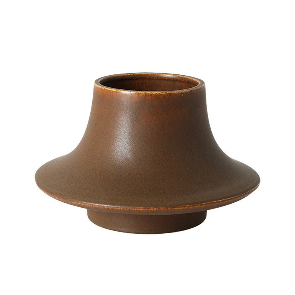 Brown Glazed Ceramic Vase FD-D25060A
