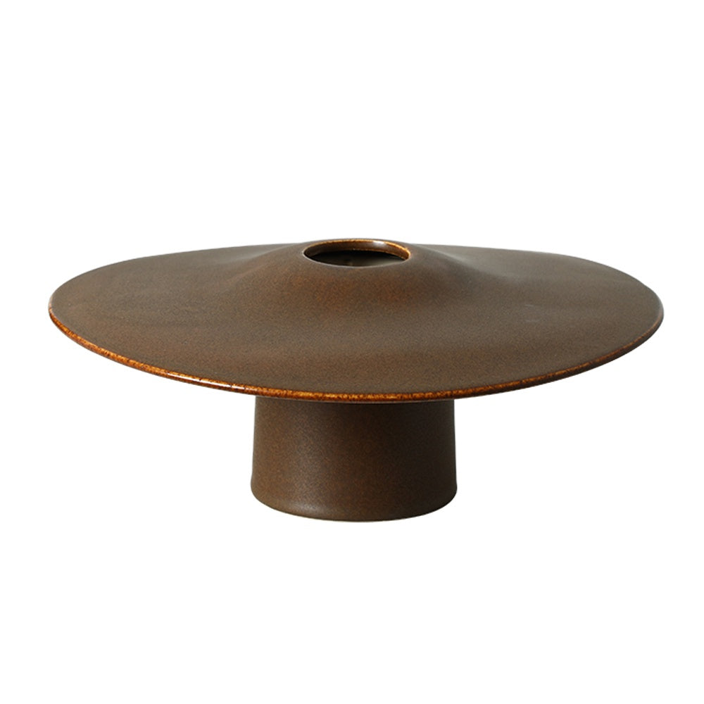 Brown Glazed Ceramic Vase FD-D25060B