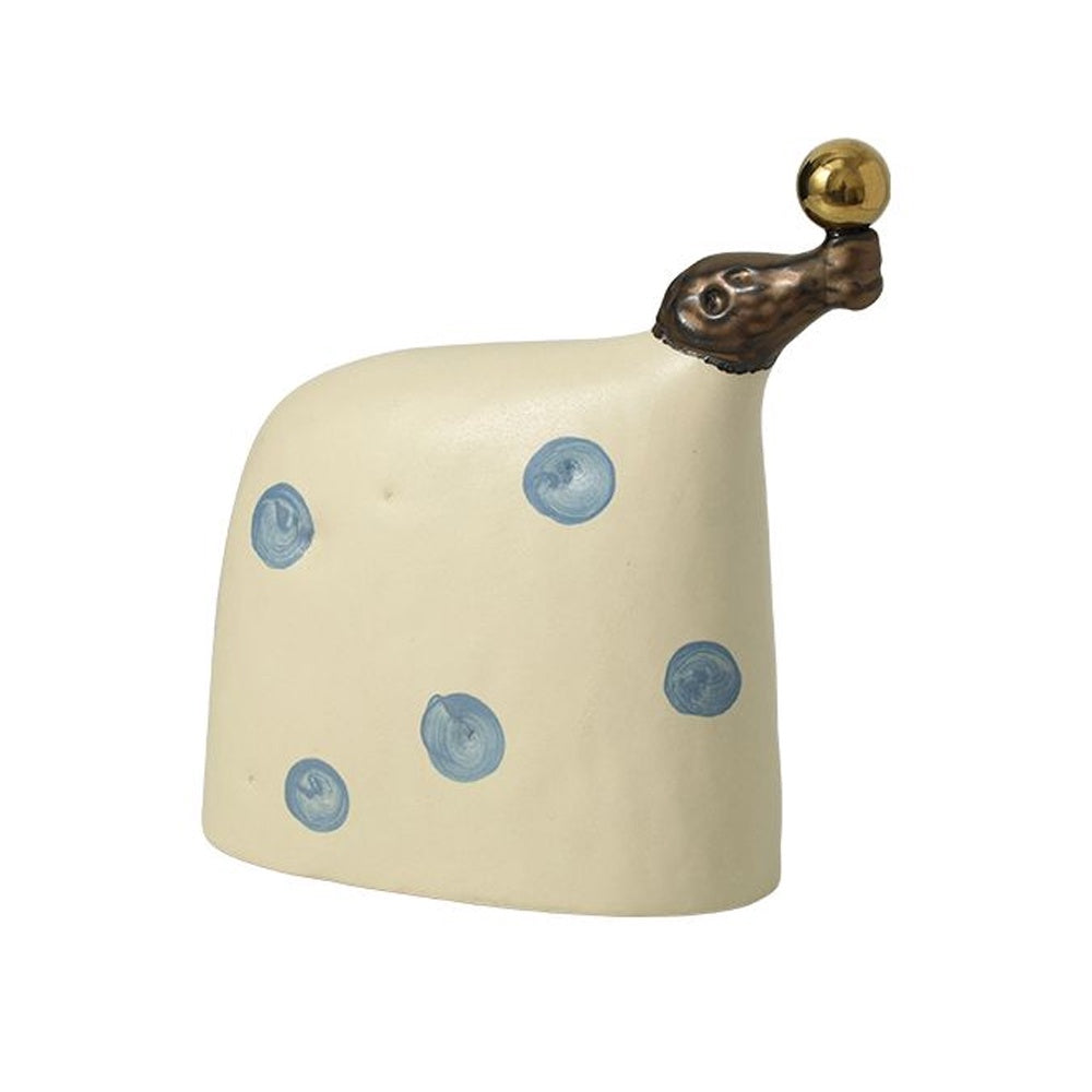 Hand-Painted Ceramic Abstract Sculpture FD-D25101