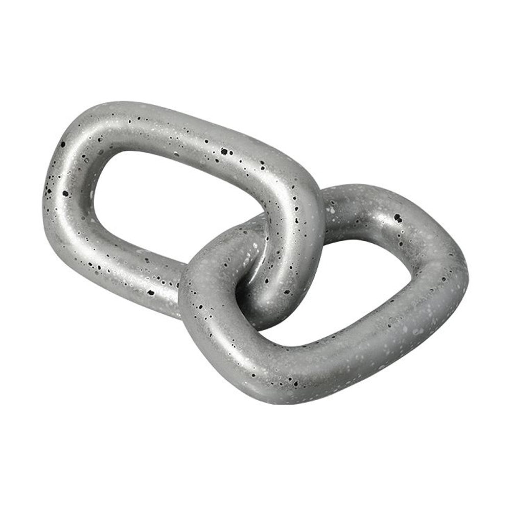 Silver Ceramic Chain Links FD-D25105