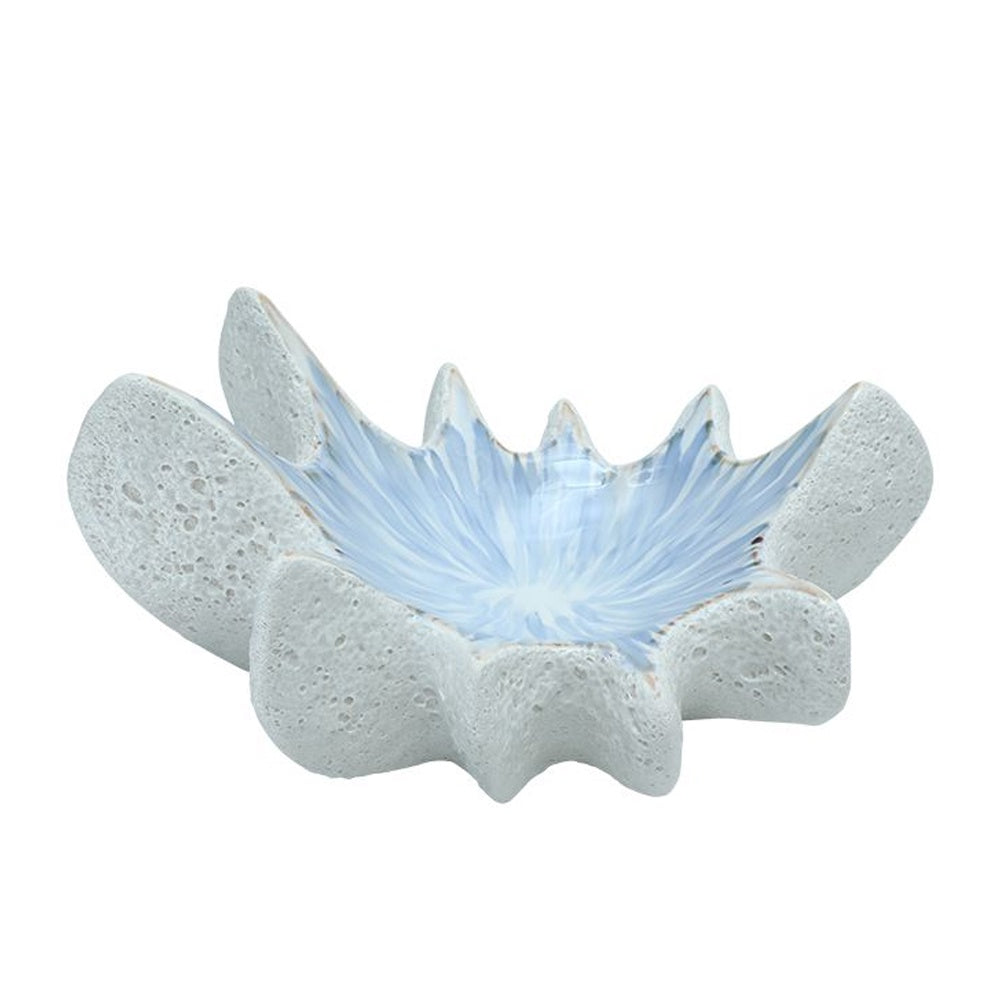 Light Blue Ceramic Volcano Plate - Large FD-D25115A