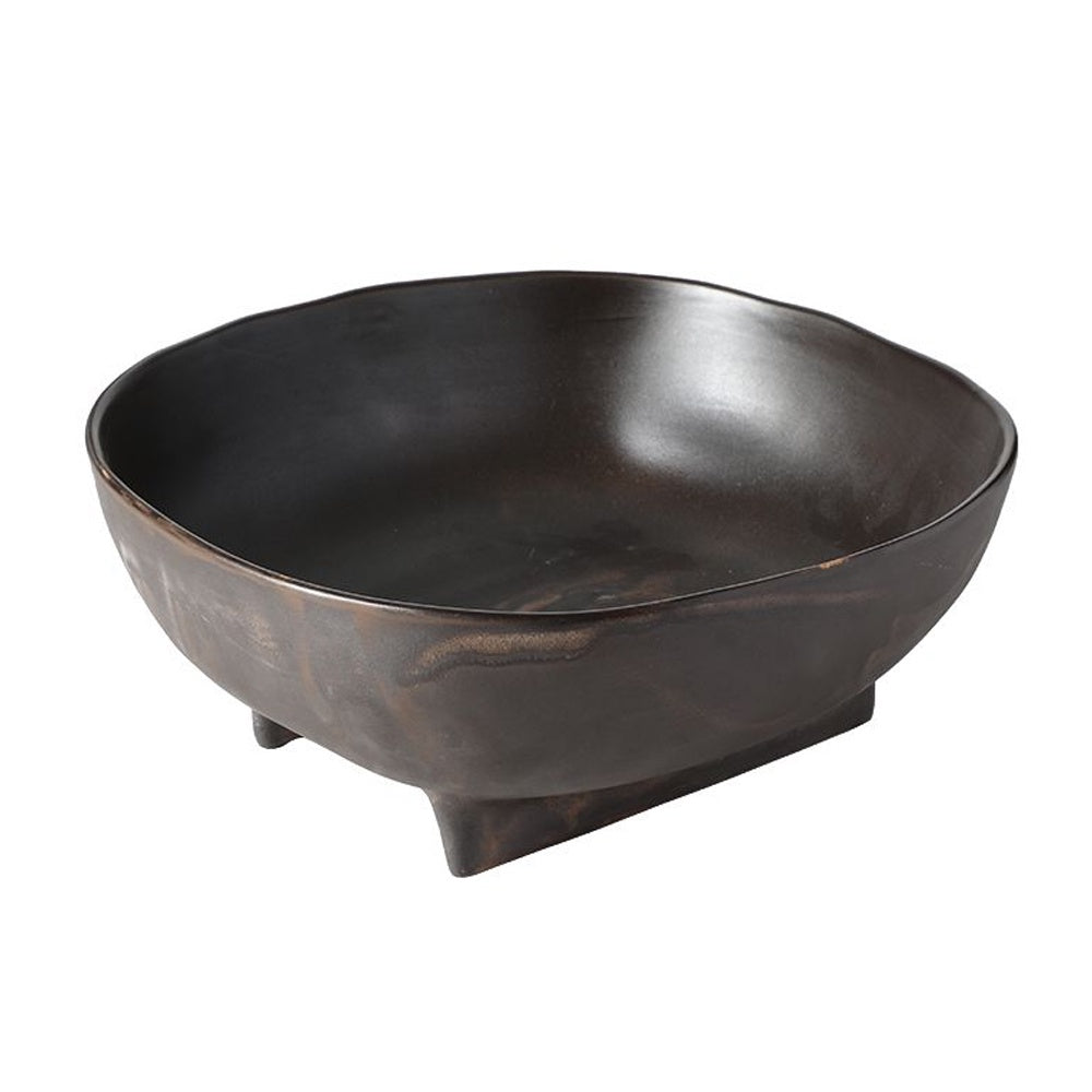 Ceramic Antique Glaze Decorative Bowl - A FD-D25116A