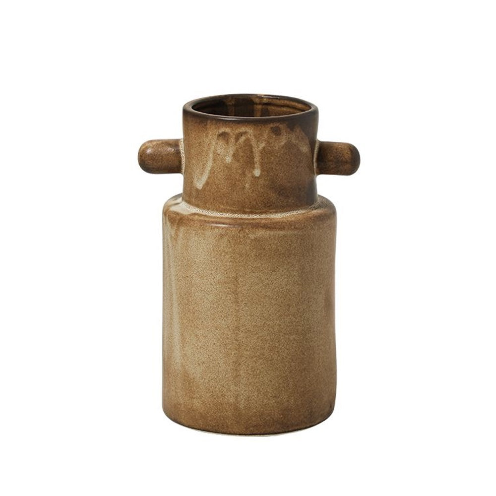 Brown Ceramic Vessel - B FD-D25122B
