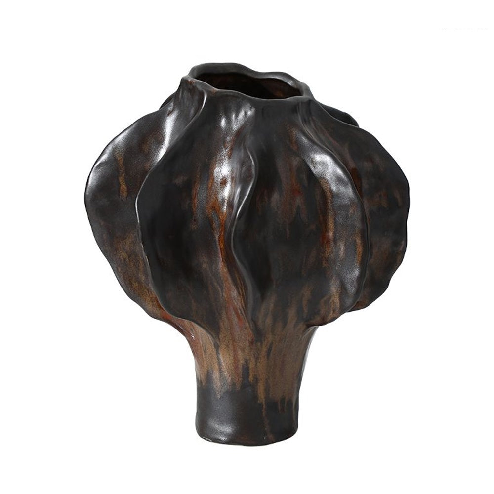 Antique Textured Ceramic Vase FD-D25153A