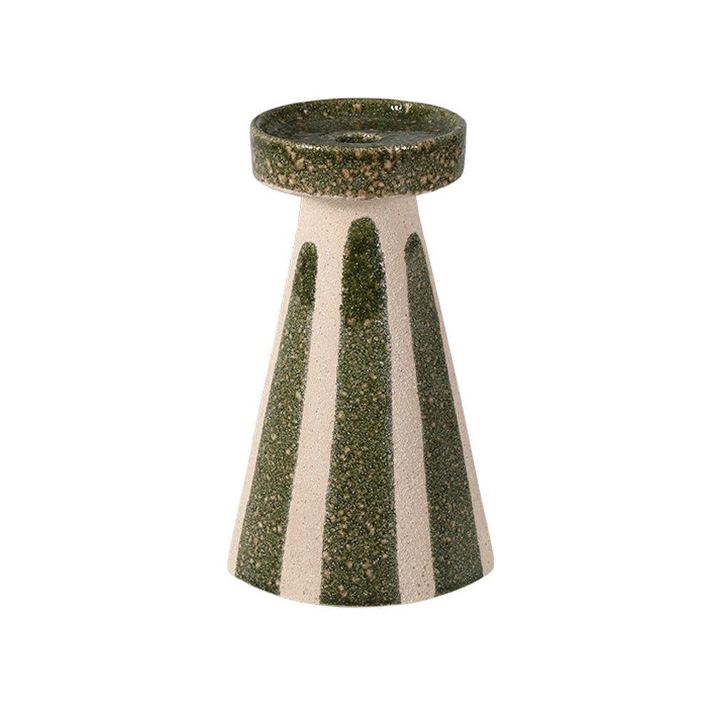 Hand Painted Ceramic Candleholder - Large FF-D25024A