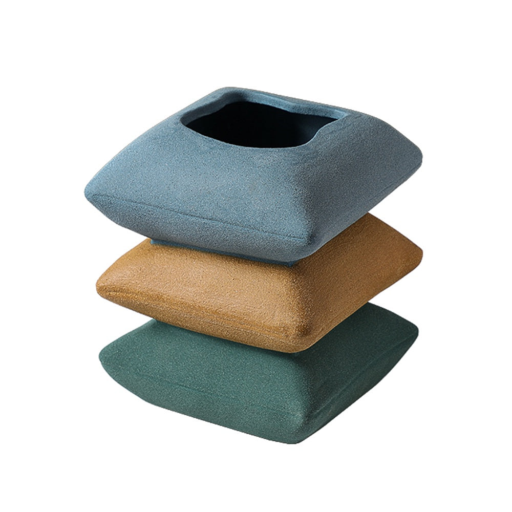 Tricolored Ceramic Stacked Vase FF-D25067A