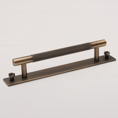 Christopher Handle with Backplate - Bronze HK0054-128-BP-BN