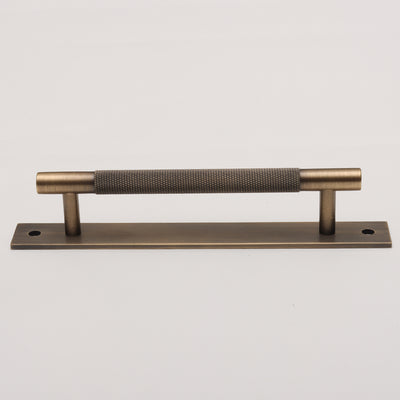 Christopher Handle with Backplate - Bronze HK0054-128-BP-BN