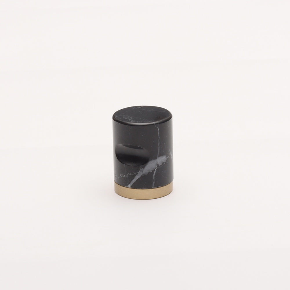 Adrian Knob - Black Marble HK0113-BK