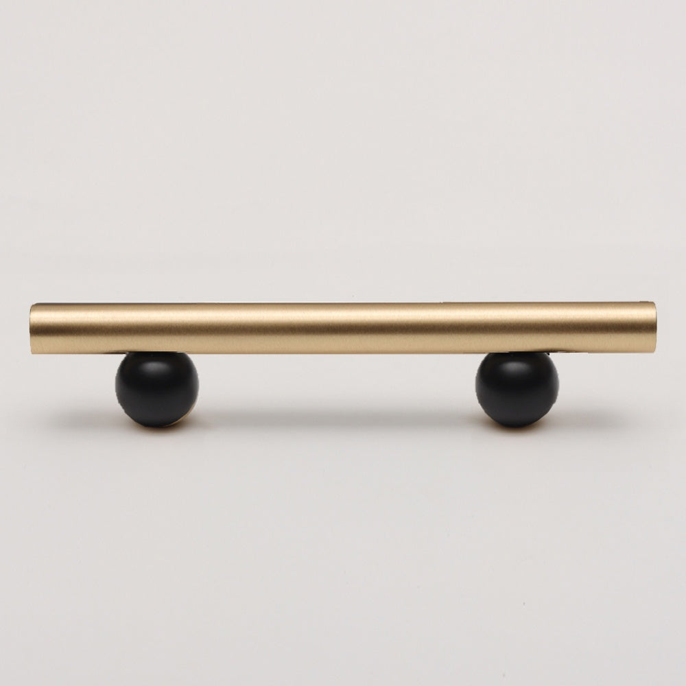 Cassian Pull - Brushed Brass & Black HK0131-BBK-128