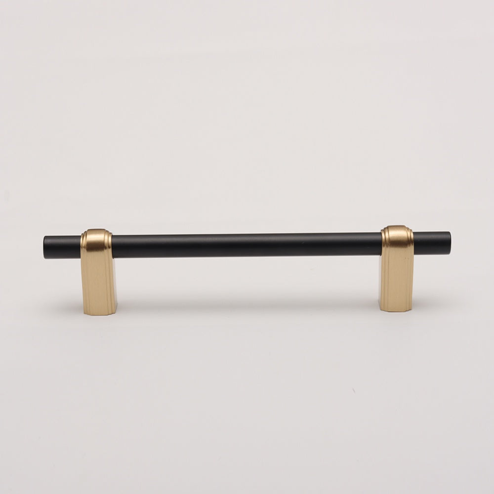 Asher Pull - Black & Brushed Brass HK0142-BK-128