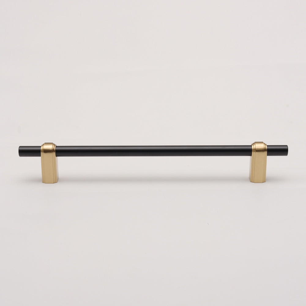 Asher Pull - Black & Brushed Brass HK0142-BK-192