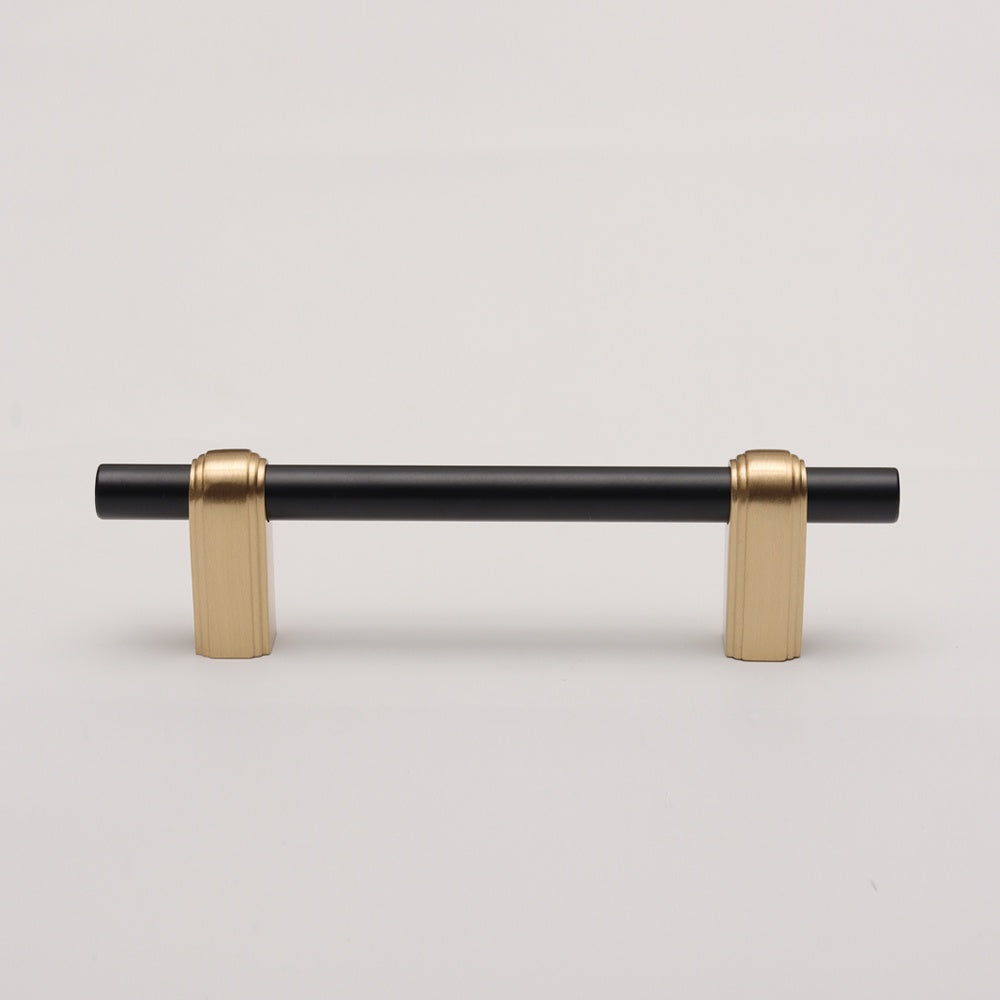 Asher Pull - Black & Brushed Brass HK0142-BK-96