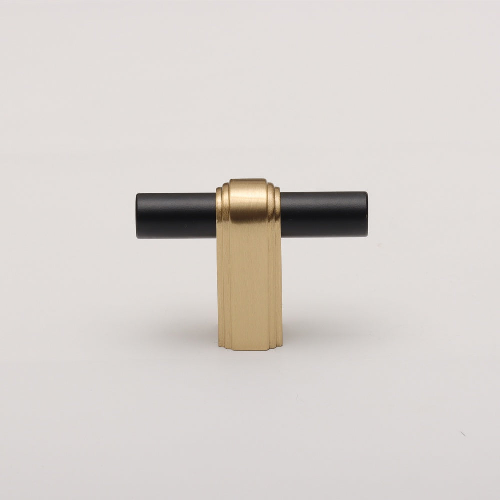 Asher Pull - Black & Brushed Brass HK0142-BK-T50