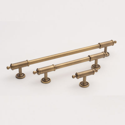 Wyatt Pull - Antique Bronze HK0353-128-BN