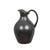 Black Glazed Ceramic Pitcher with Handle Detail HPJSY3436L