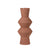 Clay Colored Textured Ceramic Vase - Large HPST4597O1