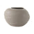 Taupe Ceramic Round Vase with Line Detail Large HPYG0163G1