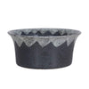 Black & Grey Glazed Ceramic Pot HPYG3700H2