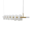 Opal Linear Pendant Light - Gold HS-DD005-140-G