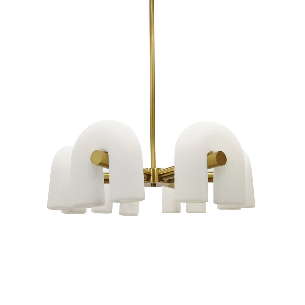 Opal Chandelier Gold - 70cm HS-DD008-70-G