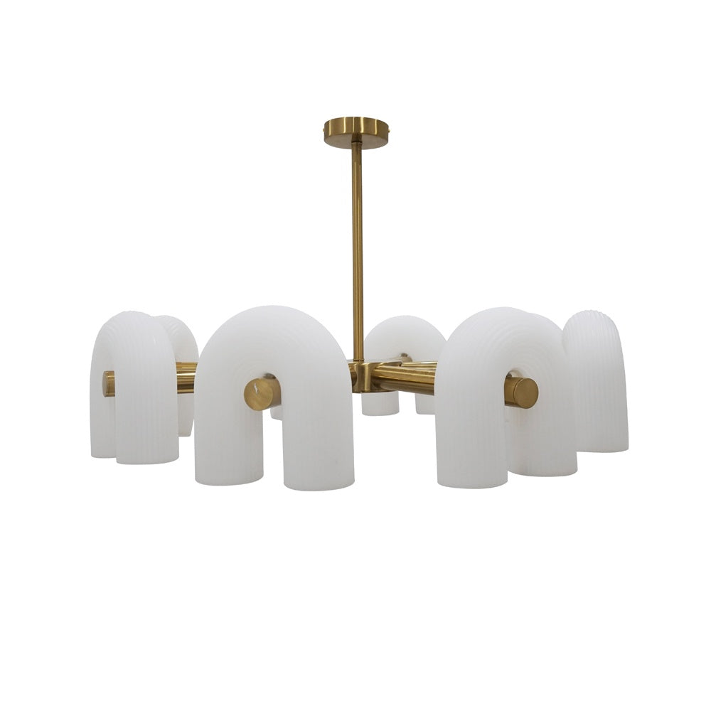 Opal Chandelier Gold - 90cm HS-DD008-90-G