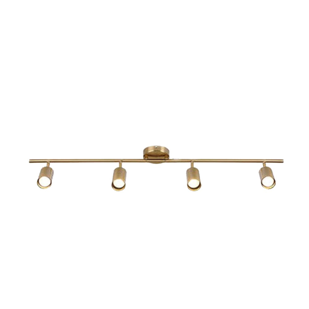 Anton Track Light Gold - 4 Lights HS-FM1011-4G