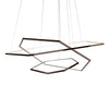 Avi Chandelier 3-Ring Chandelier - Coffee HS-PL020-C