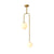 Madison 2-Light Pendant Gold HX-B8155-G