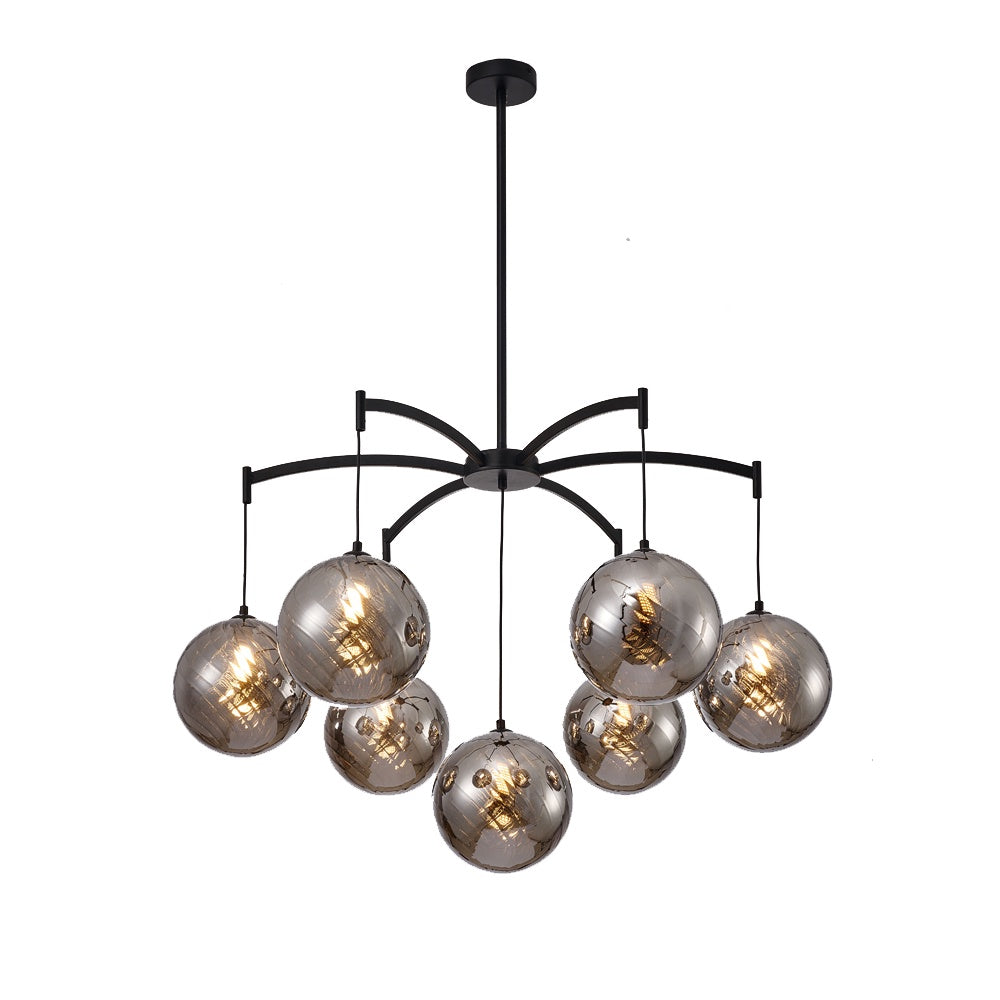Noah Chandelier - Black I-PL-48-25-B