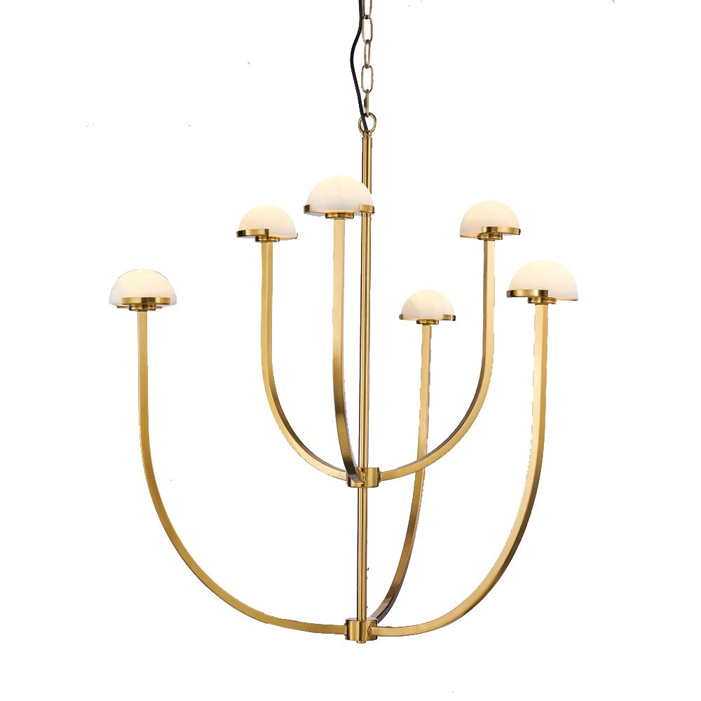 Henrick 2-Tier Chandelier - Gold I-PL-70-25-G