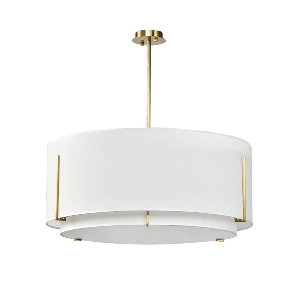 Ivan Large Round Pendant Light - Gold I-PL-CSC017-G