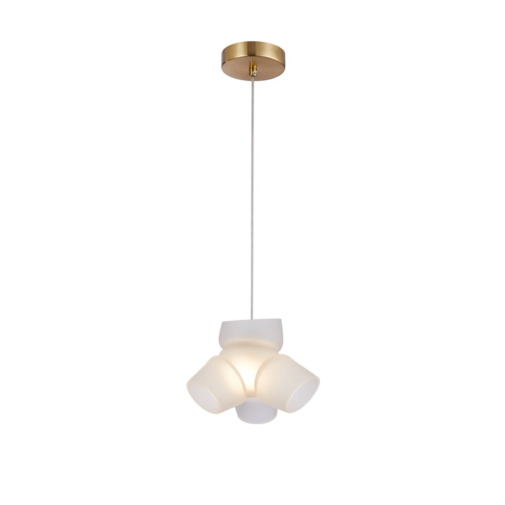 Bubbles Pendant Light - White Frosted I-PL-CSC084-W