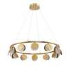 Shilo 80cm Round Chandelier - Gold I-PL-CSC099-BG