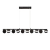 Shilo 120cm Linear Chandelier - Black I-PL-CSC100-B