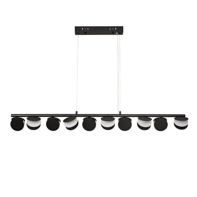 Shilo 120cm Linear Chandelier - Black I-PL-CSC100-B