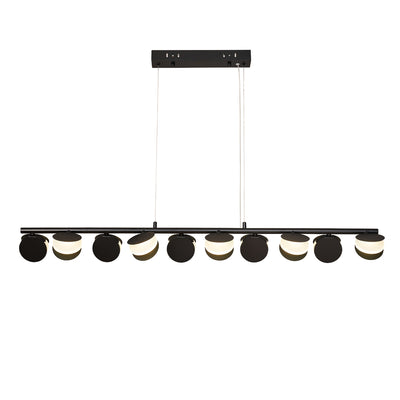 Shilo 120cm Linear Chandelier - Black I-PL-CSC100-B