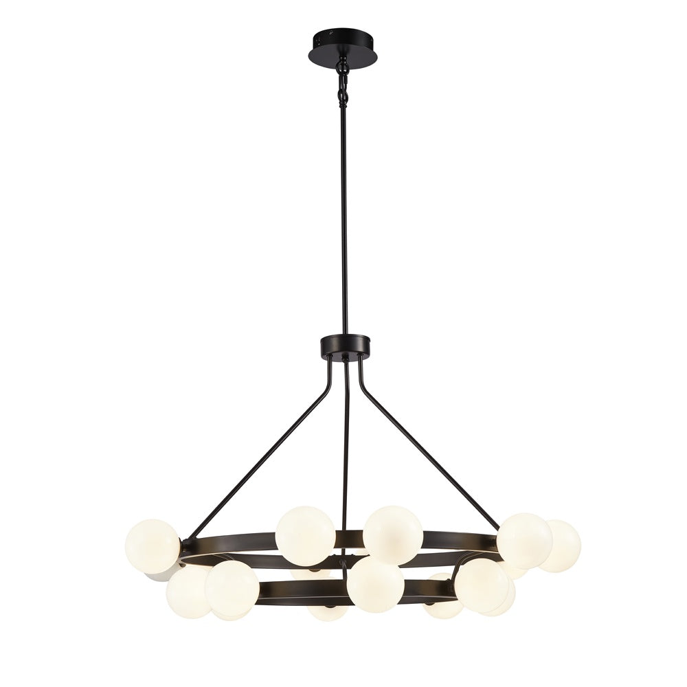 Lola Chandelier - Black I-PL-CSC108-B