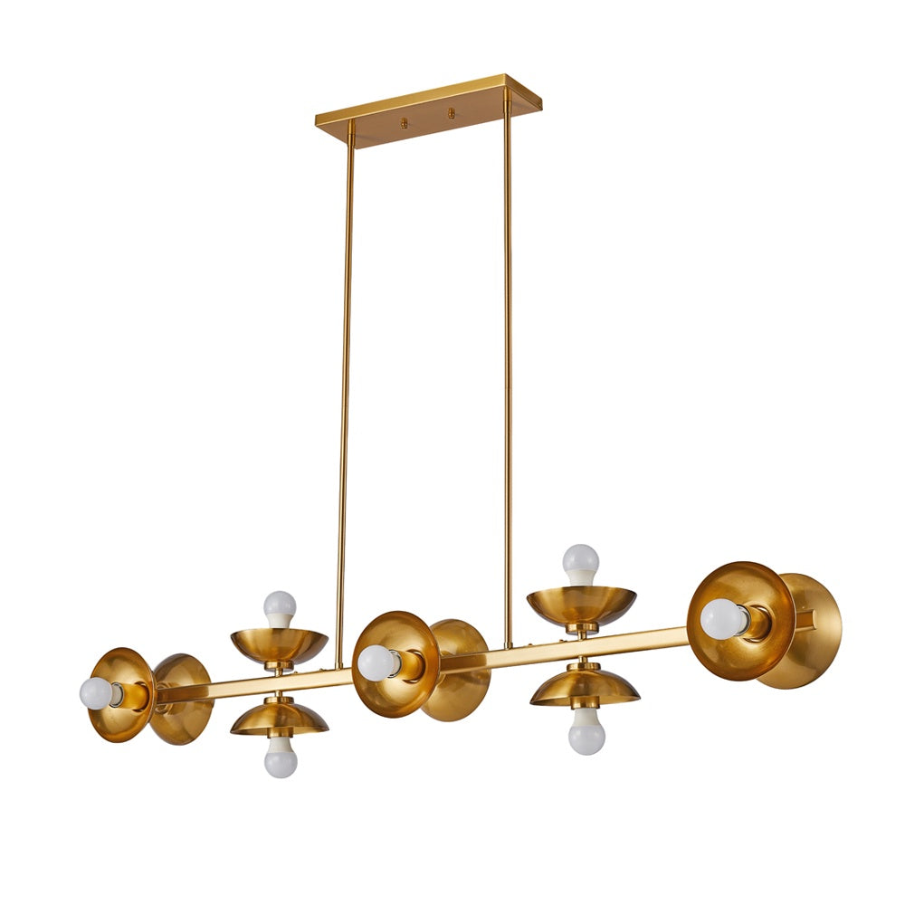 Astro Linear Chandelier - Gold I-PL-CSC113-G