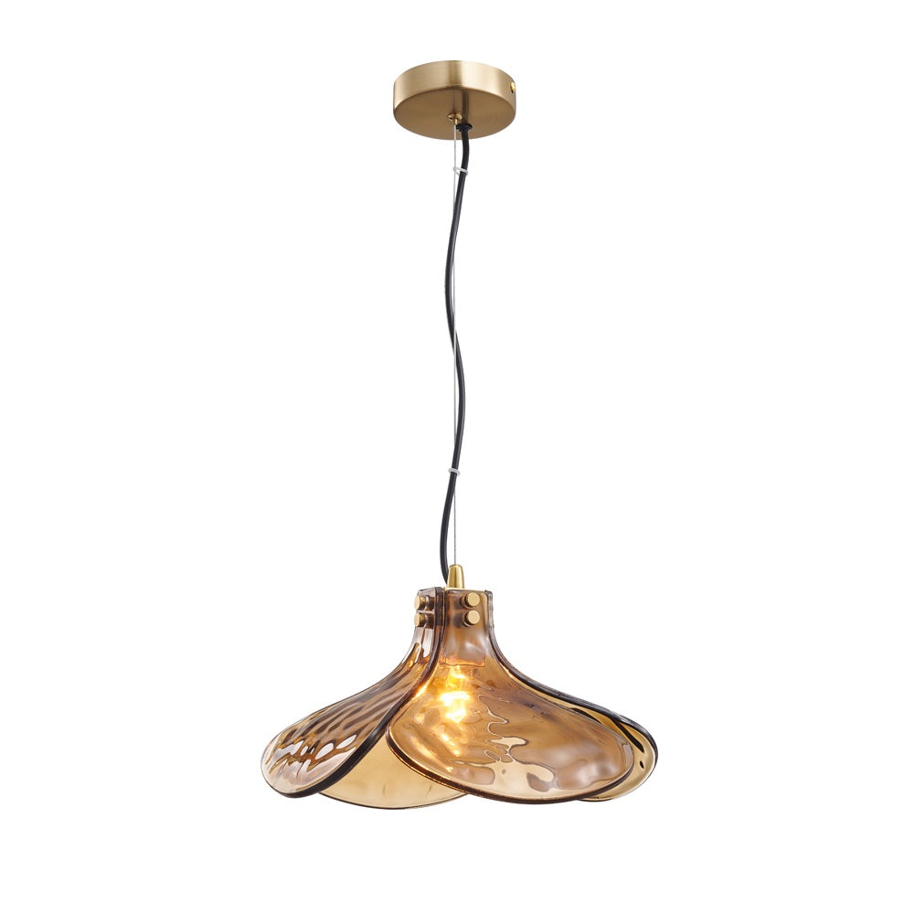 Blossom Pendant Light - Amber I-PL-CSC123-A