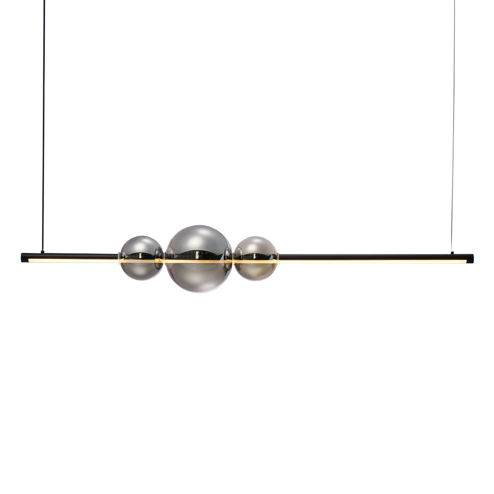 Cain Linear Pendant Light - Black I-PL-CSC161-B