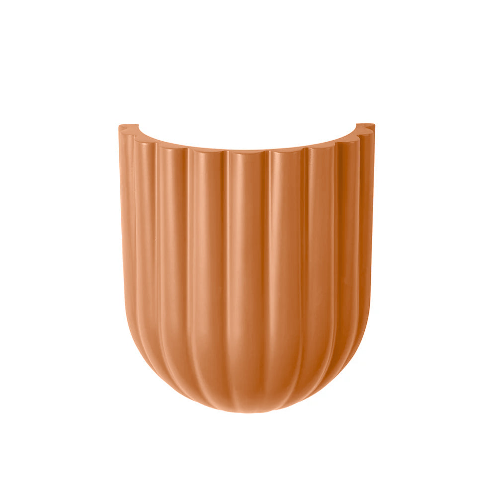 Ribb Wall Light Curved - Clay I-PL-W085-R