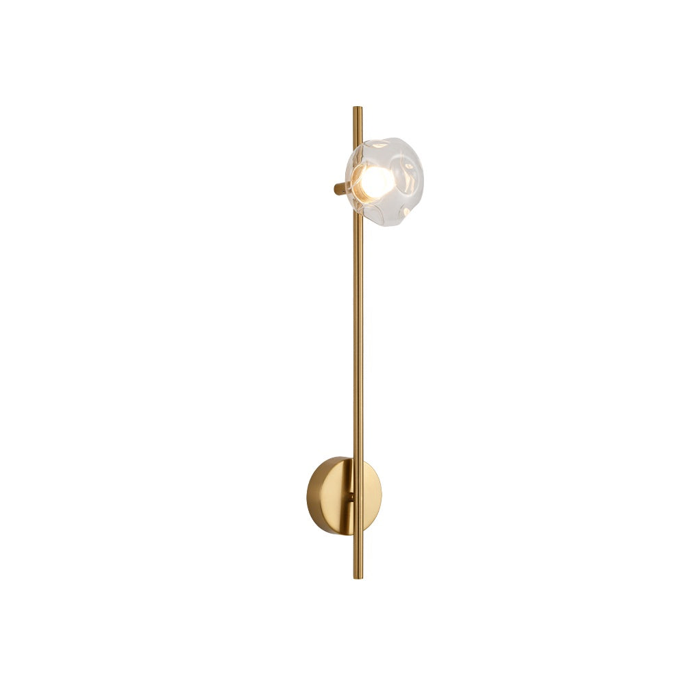 Boston Wall Light - Single Gold I-PL-W110-G