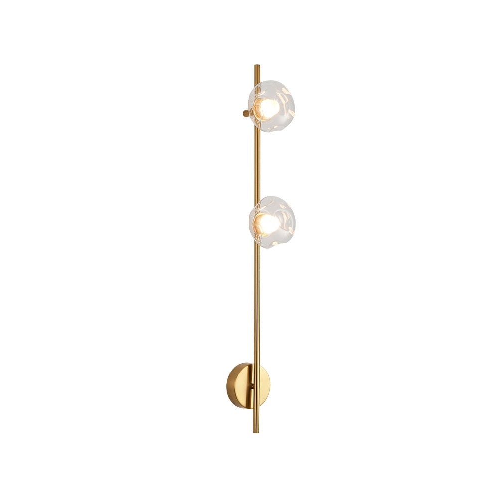 Boston Wall Light - Double Gold I-PL-W111-G